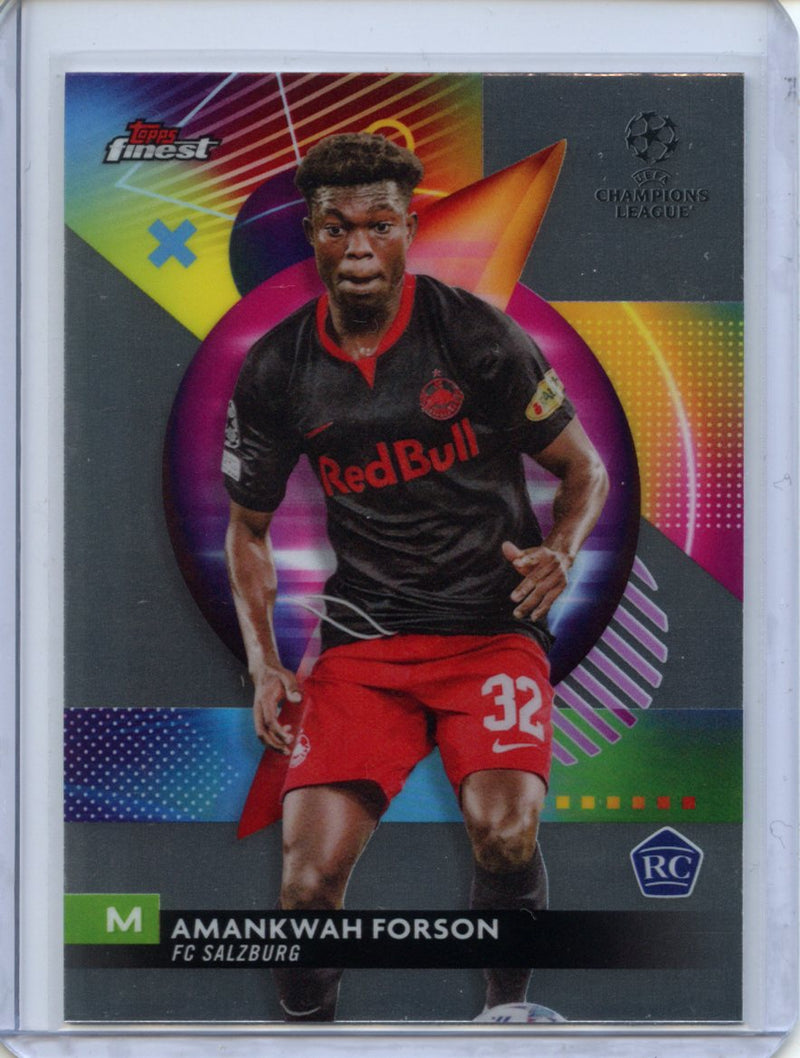 2023-24 Topps Finest UEFA Club Competitions Amankwah Forson