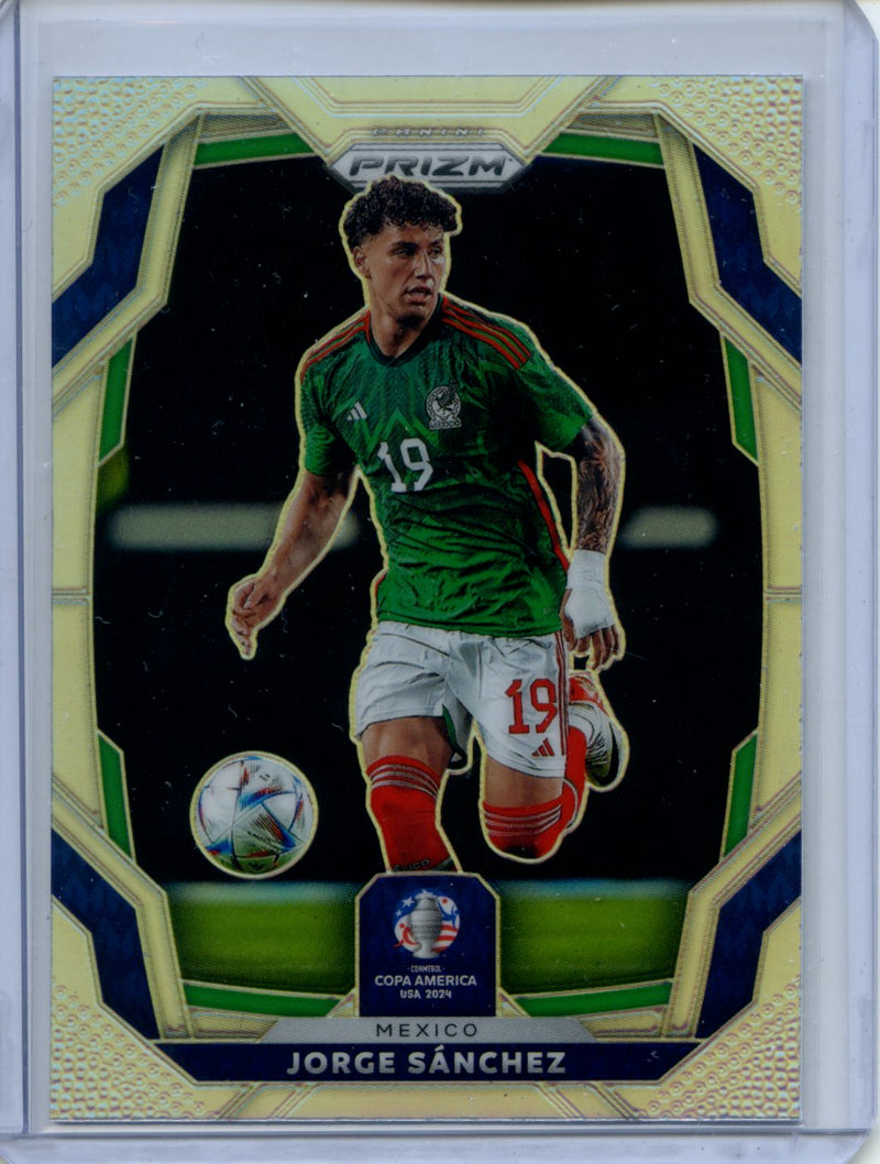 2024 Panini Prizm Copa America Jorge Sanchez Silver Prizm