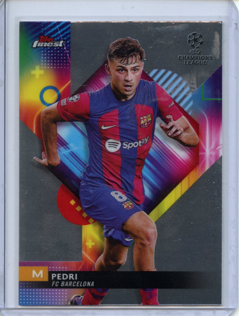 2023-24 Topps Finest UEFA Club Competitions Pedri