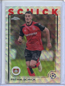 2024-25 Topps Chrome UEFA Club Comps Patrik Schick Wave