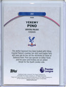 2026 Topps Finest Premier League Yeremy Pino Rare Purple Checkerboard 56/75