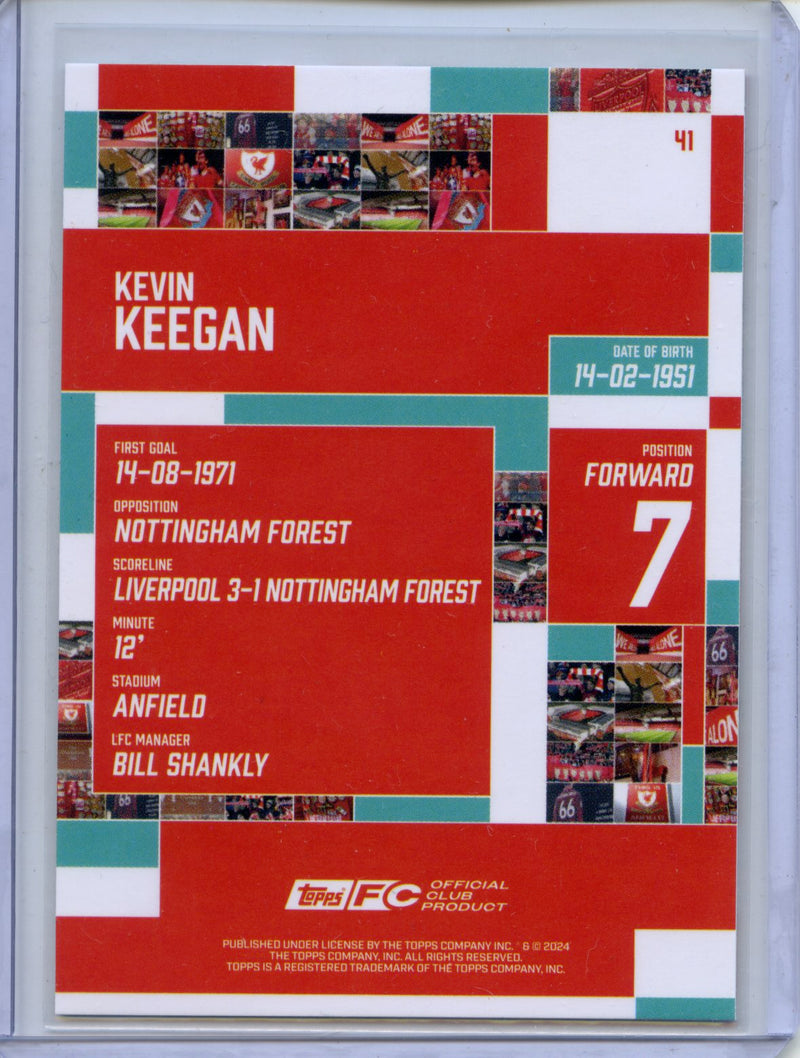 2024-25 Topps Liverpool FC Team Set Kevin Keegan Anfield All Stars
