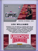 2019-20 Panini Donruss Lou Williams Franchise Features Green Flood