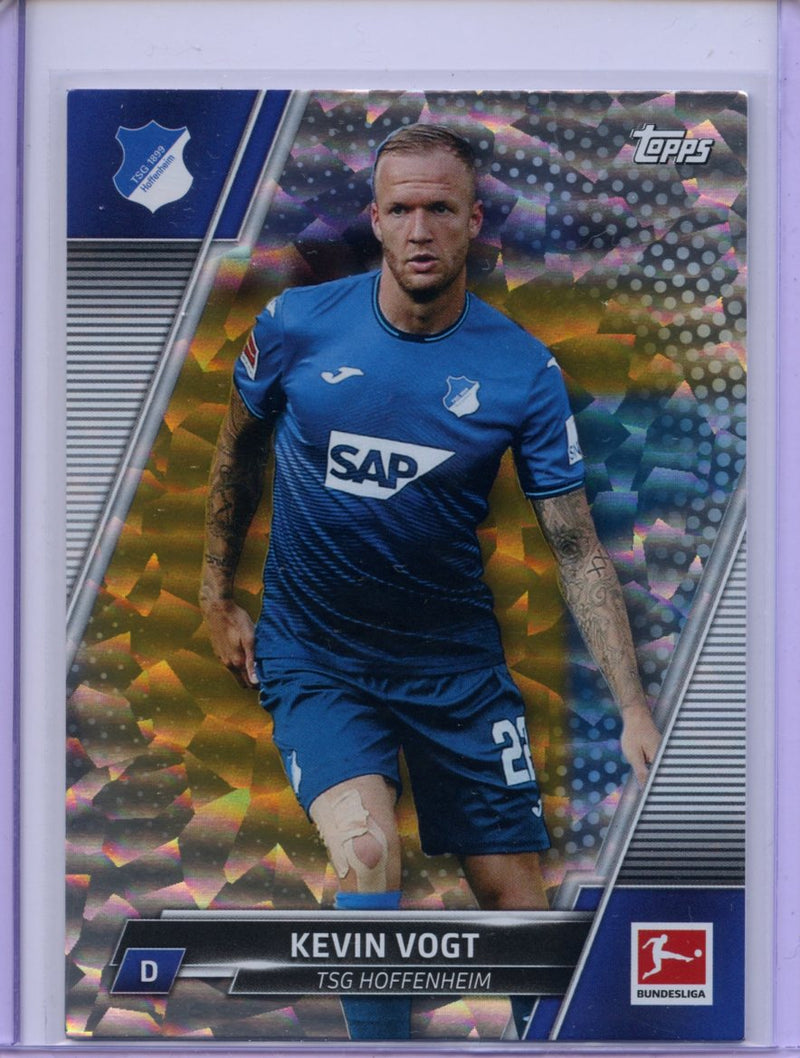 2021-22 Topps Bundesliga Soccer Kevin Vogt Speckle Foil