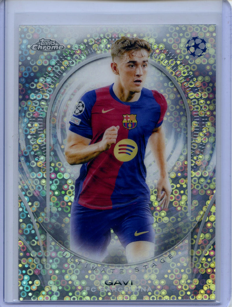 2024-25 Topps UEFA CC Gavi Ultimate Stage Chrome