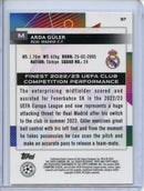 2023-24 Topps Finest UEFA Club Competitions Arda Guler