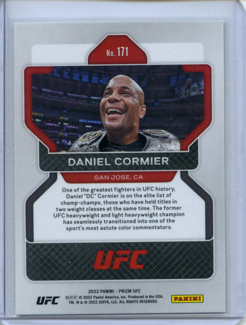 2022 Panini Prizm UFC Daniel Cormier Vertical