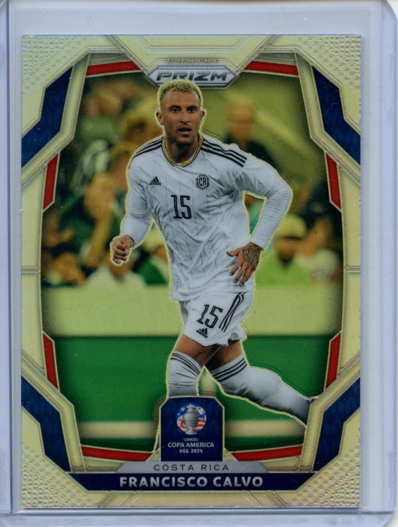 2024 Panini Prizm Copa America Francisco Calvo Silver Prizm