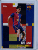 2024-25 Topps FC Barcelona Team Set Hector Fort Static Foil
