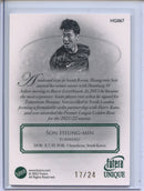 2022-23 Futera Unique World Football Son Heung-Min Heritage Emerald 17/24