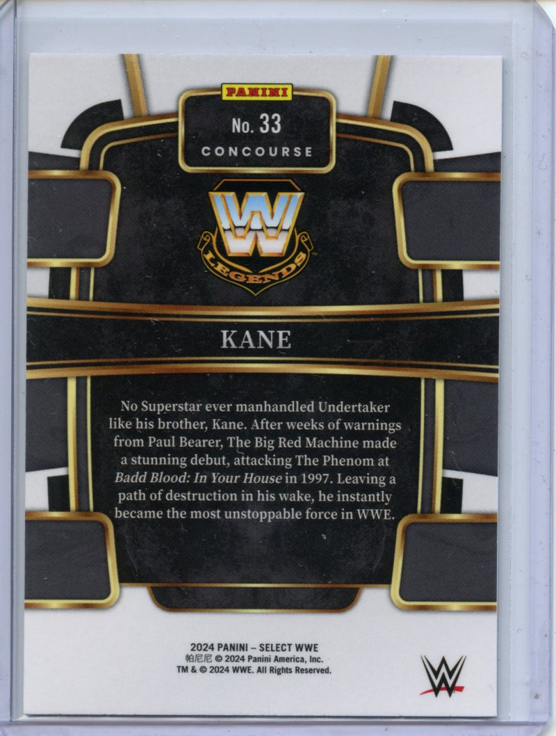 2024 Panini Select WWE Kane Concourse
