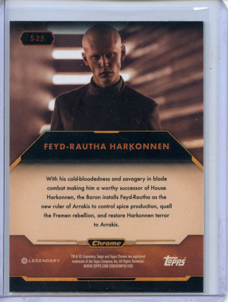 2024 Topps Dune Chrome Feyd-Rautha Harkonnen Spice