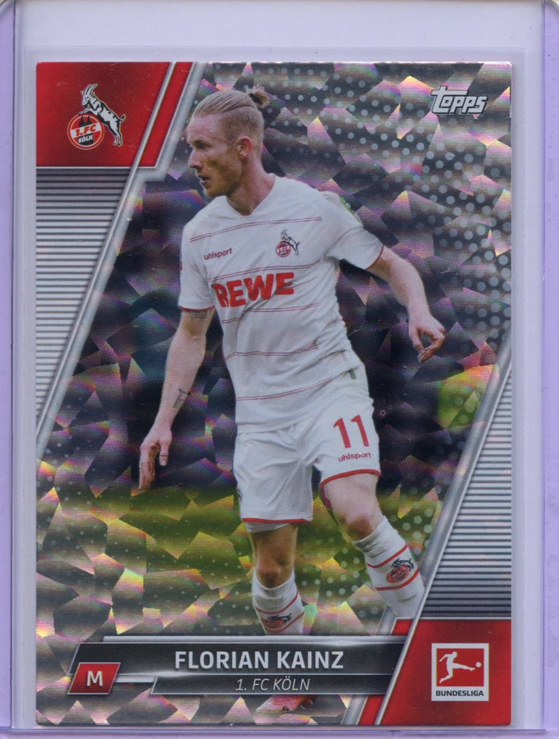 2021-22 Topps Bundesliga Soccer Florian Kainz Speckle Foil