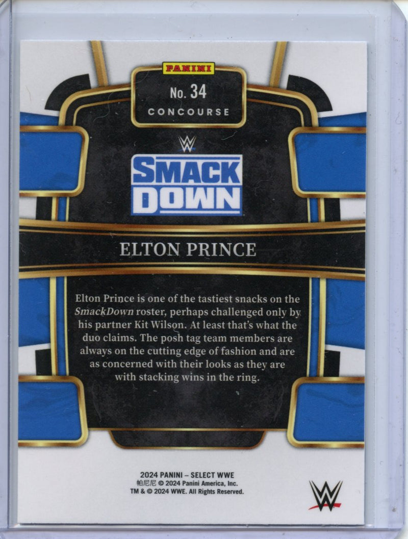 2024 Panini Select WWE Elton Prince Concourse