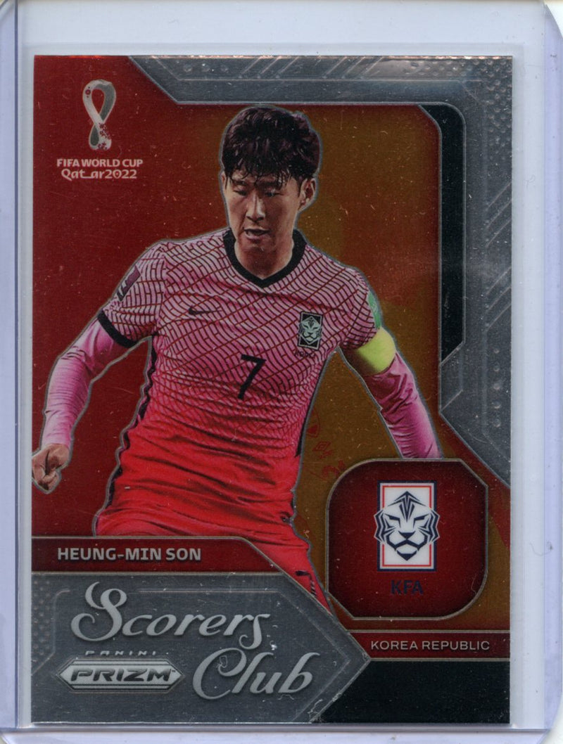 2022 Panini Prizm FIFA World Cup Qatar Heung-Min Son Scorers Club