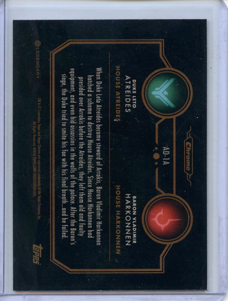 2024 Topps Dune Chrome Duke Leto Atreides Adversaries