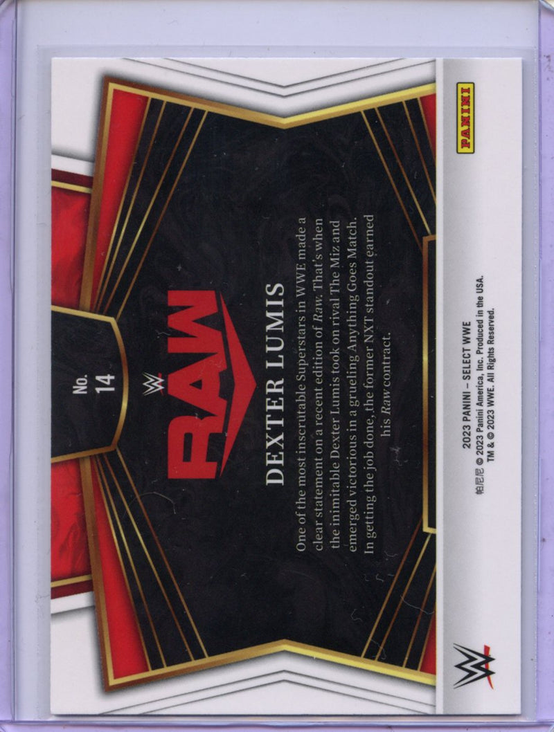 2023 Panini Select WWE Dexter Lumis Snapshots