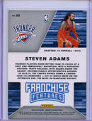 2019-20 Panini Donruss Steven Adams Franchise Features Green Flood