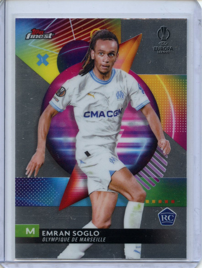 2023-24 Topps Finest UEFA Club Competitions Emran Soglo