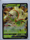 Pokemon TCG Silver Tempest Chesnaught V 15/195
