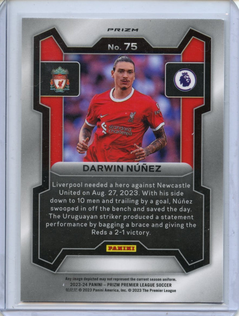 2023-24 Prizm Premier League Darwin Nunez Breakaway Prizm