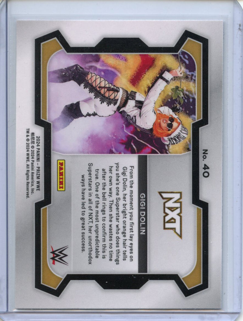 2024 Prizm WWE Gigi Dolin
