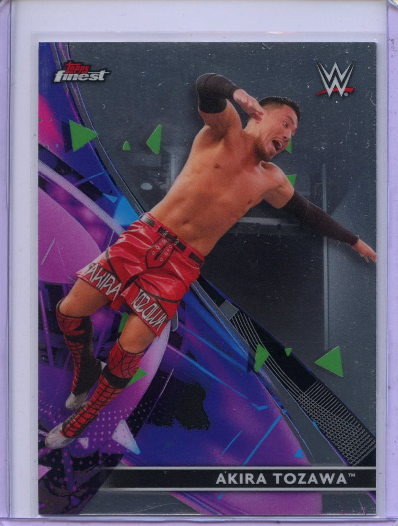 2021 Topps Finest WWE Akira Tozawa