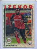 2024-25 Topps Chrome UEFA Club Comps Ken Izekor Wave