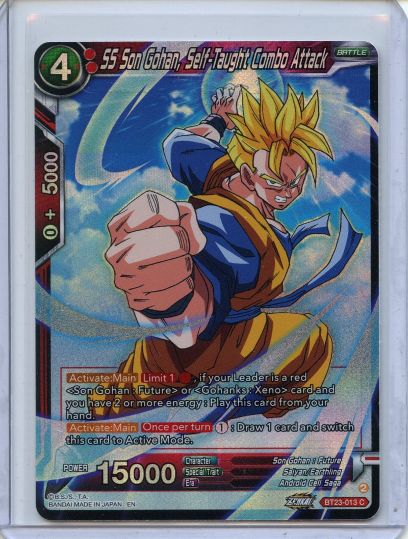 SS Son Gohan, Self-Taught Combo Attack - Perfect Combination BT23-013 C Foil