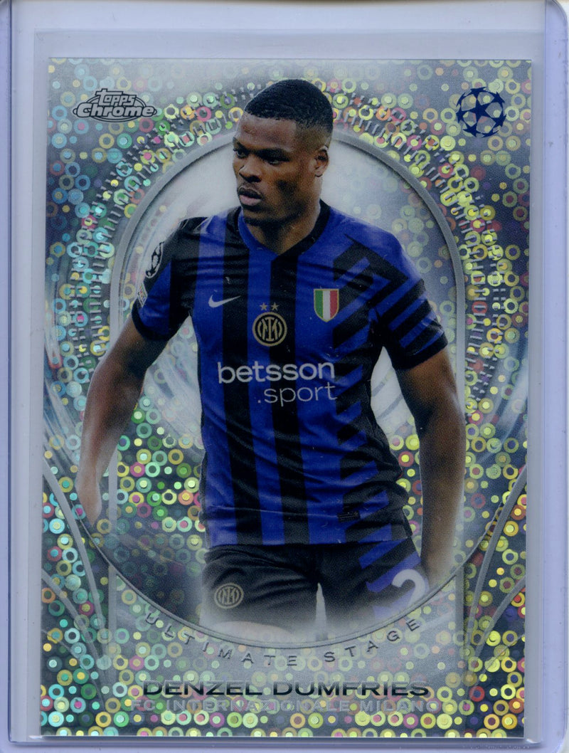 2024-25 Topps UEFA CC Denzel Dumfries Ultimate Stage Chrome