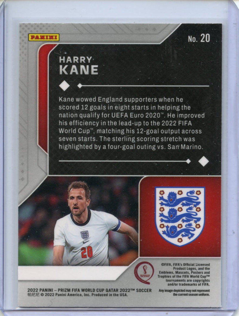 2022 Panini Prizm FIFA World Cup Qatar Harry Kane Scorers Club