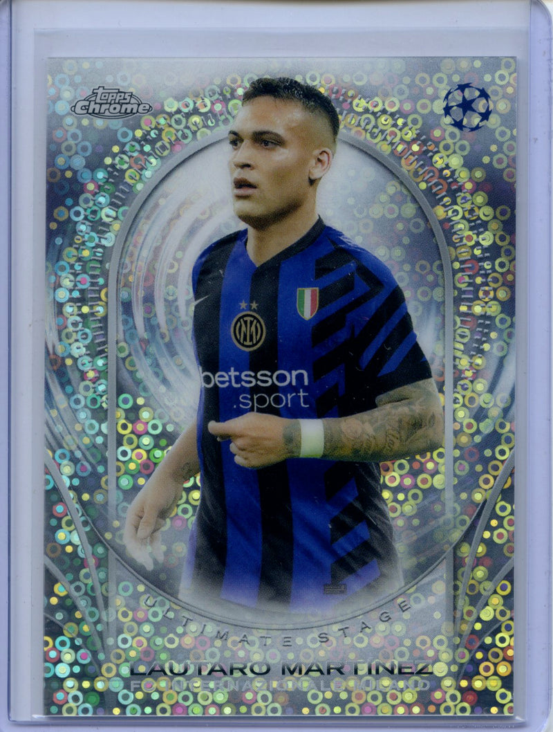 2024-25 Topps UEFA CC Lautaro Martinez Ultimate Stage Chrome