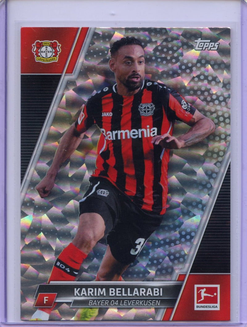 2021-22 Topps Bundesliga Soccer Karim Bellarabi Speckle Foil