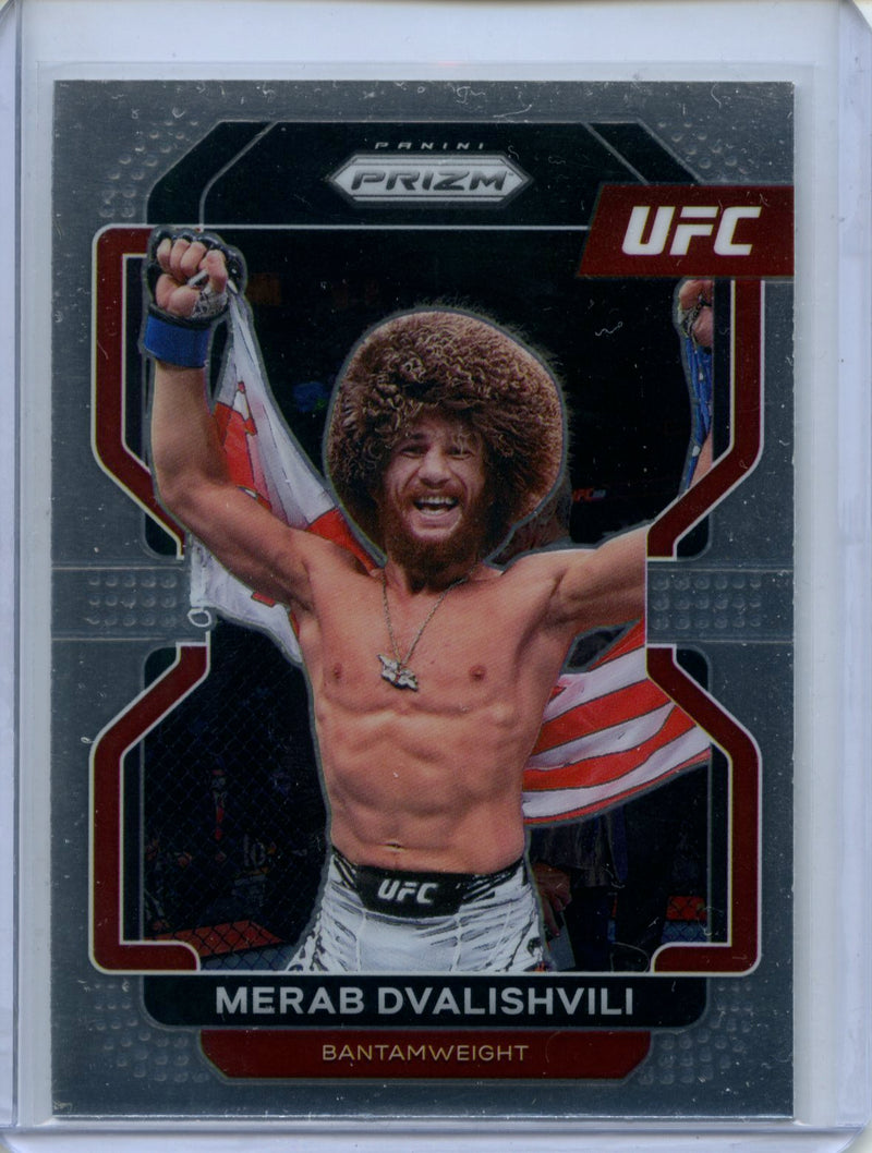 2022 Panini Prizm UFC Merab Dvalishvili Vertical