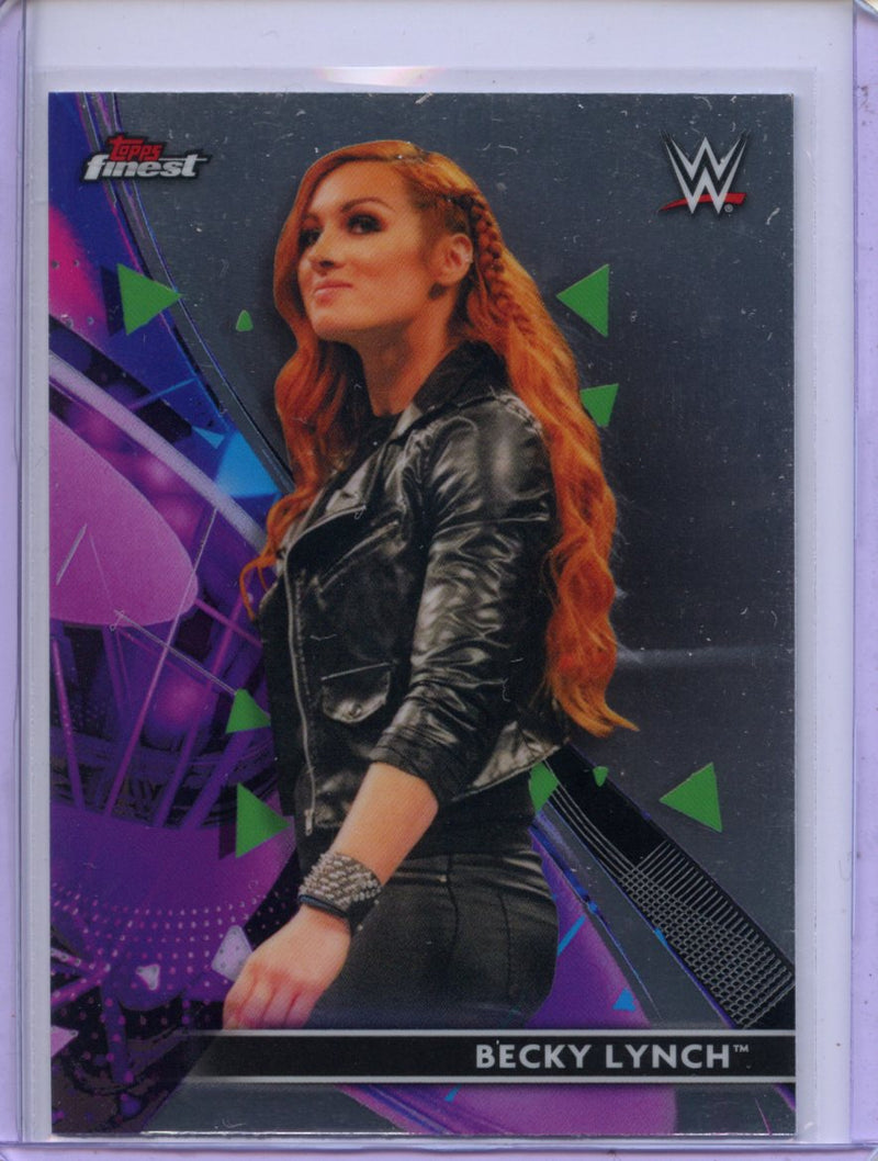 2021 Topps Finest WWE Becky Lynch