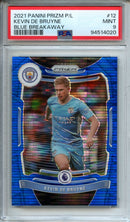 2021-22 Prizm Premier League Kevin De Bruyne Blue Breakaway 191/199