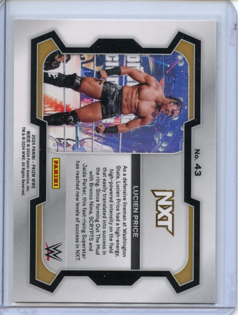 2024 Prizm WWE Lucien Price