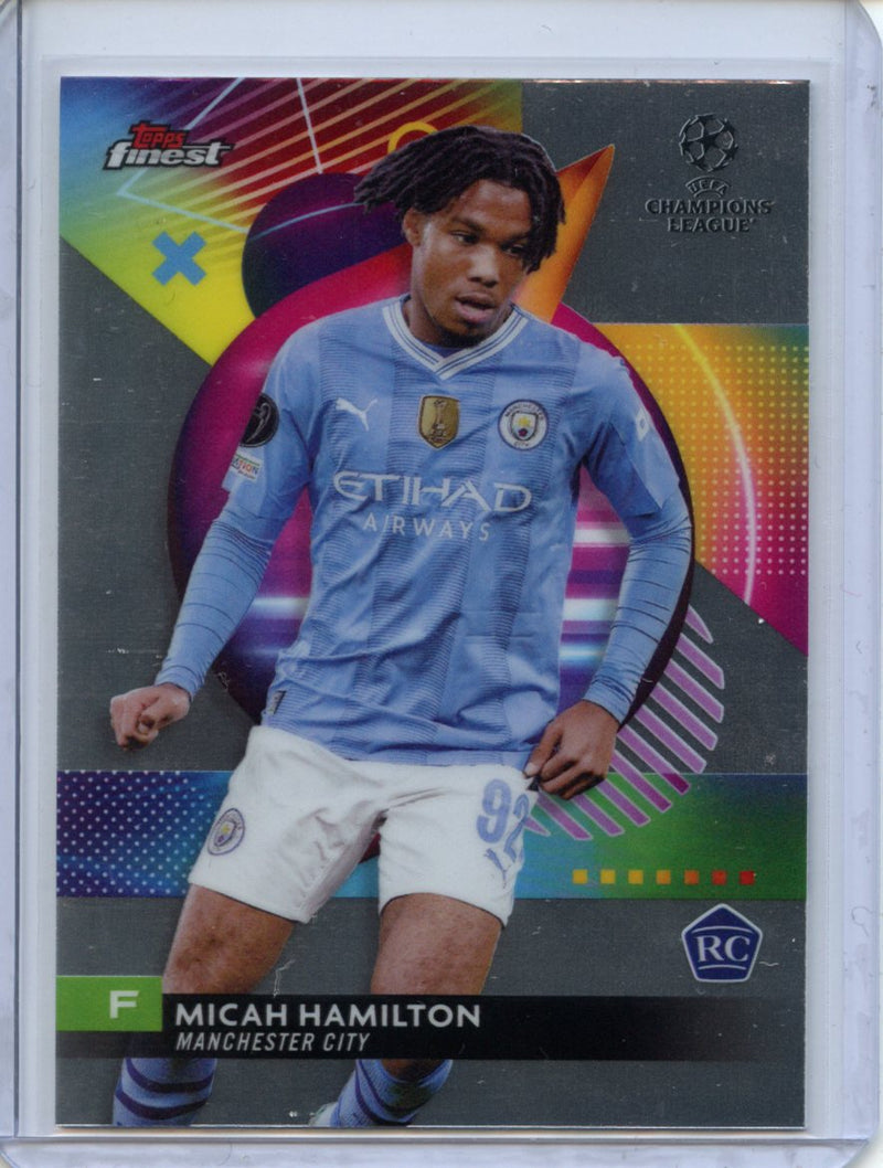 2023-24 Topps Finest UEFA Club Competitions Micah Hamilton