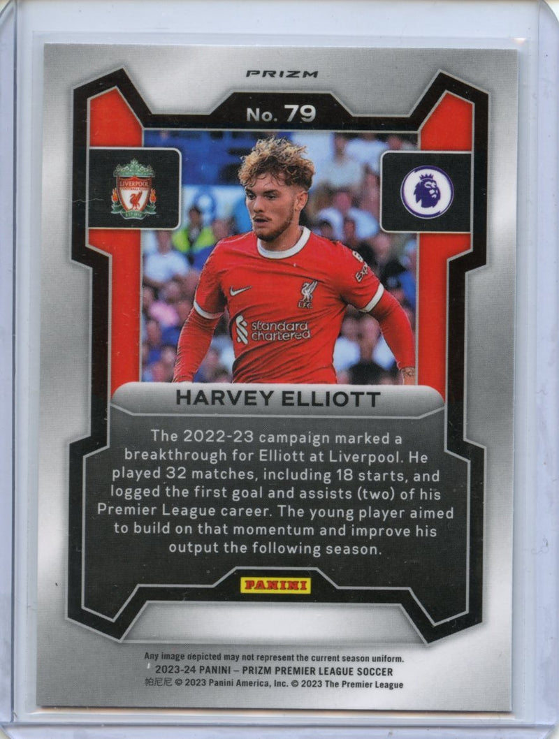 2023-24 Prizm Premier League Harvey Elliot Breakaway Prizm