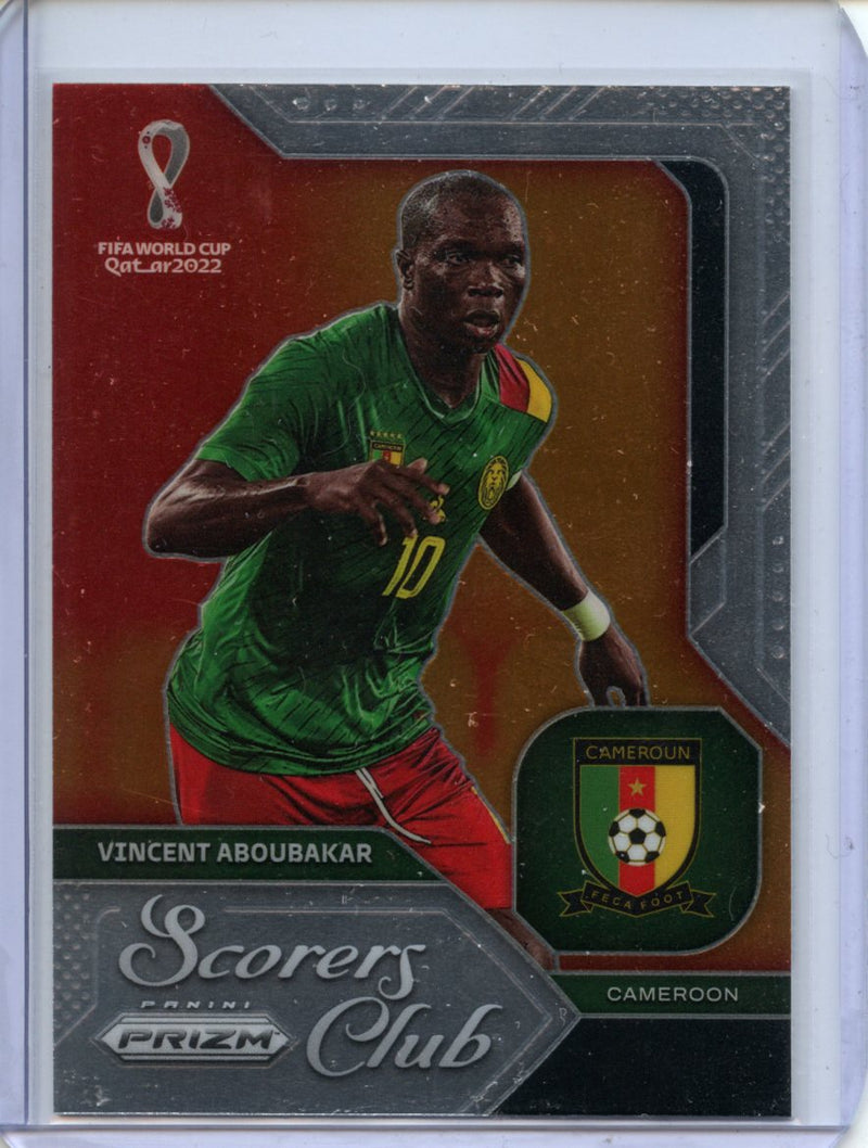 2022 Panini Prizm FIFA World Cup Qatar Vincent Aboubakar Scorers Club