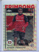 2024-25 Topps Chrome UEFA Club Comps Jeremie Frimpong Wave