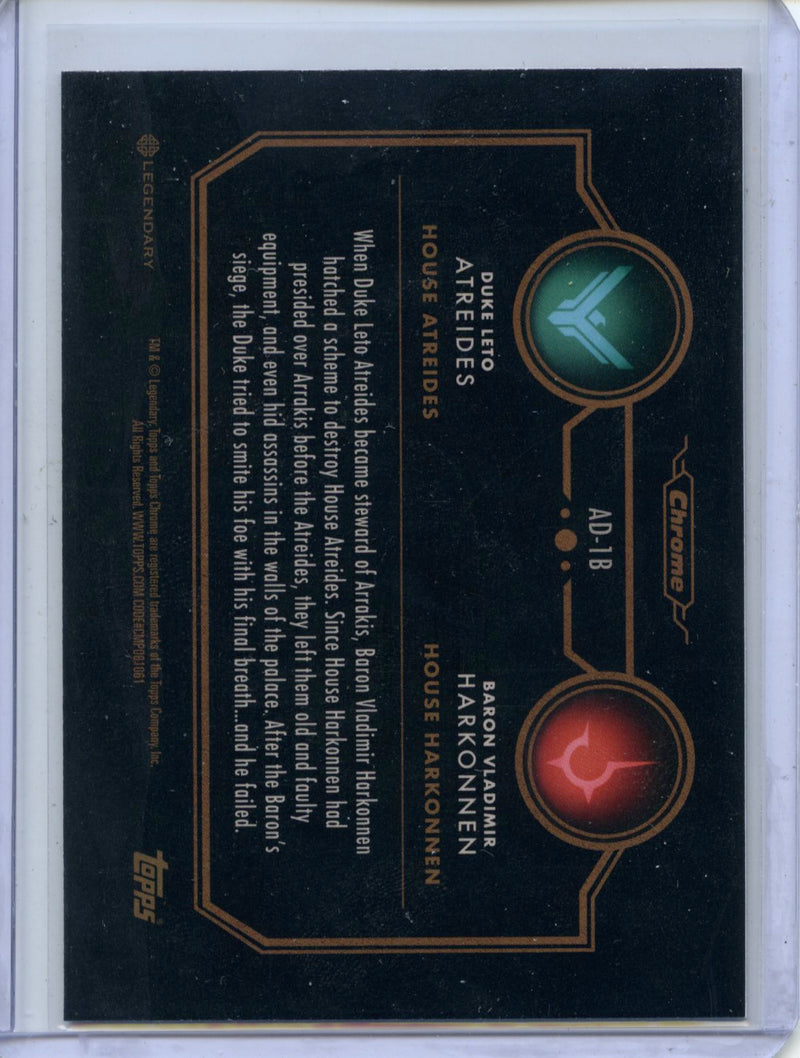 2024 Topps Dune Chrome Baron Vladimir Harkonnen Adversaries