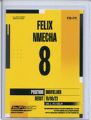 2024-25 Topps Borussia Dortmund Team Set Felix Nmecha First Team Blue 84/150