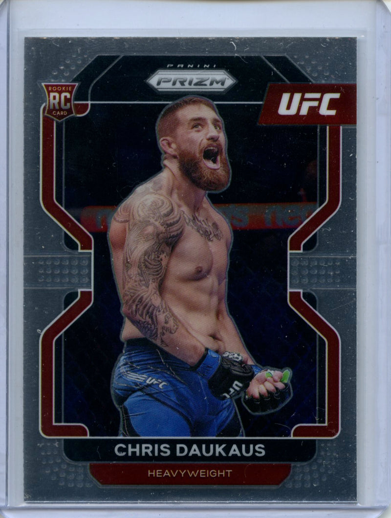 2022 Panini Prizm UFC Chris Daukaus Vertical