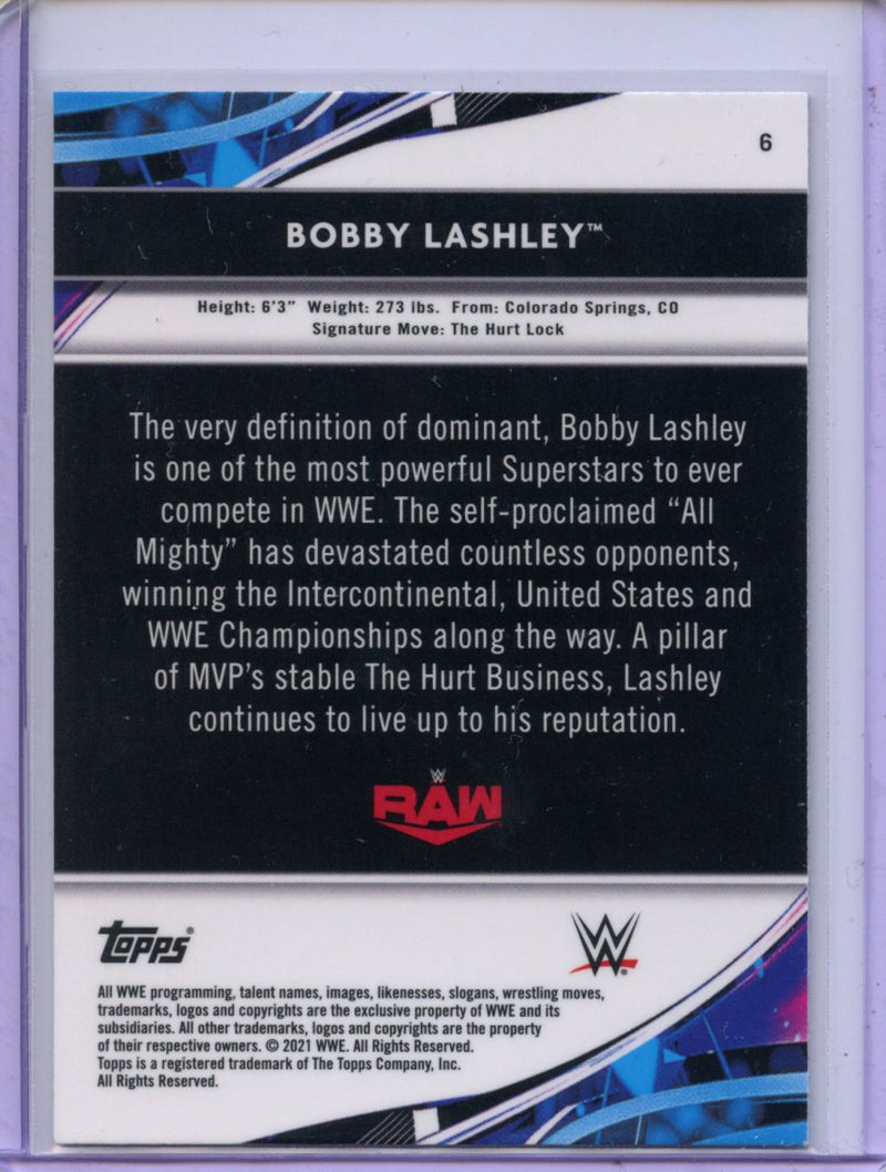 2021 Topps Finest WWE Bobby Lashley