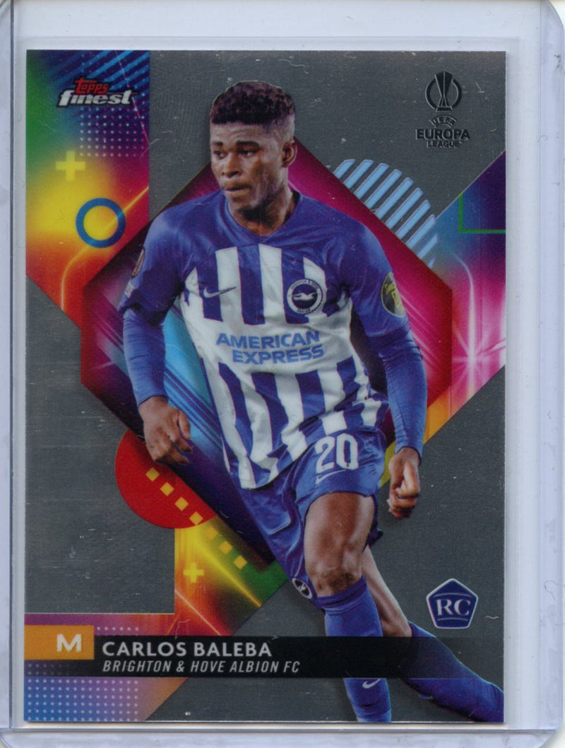 2023-24 Topps Finest UEFA Club Competitions Carlos Baleba