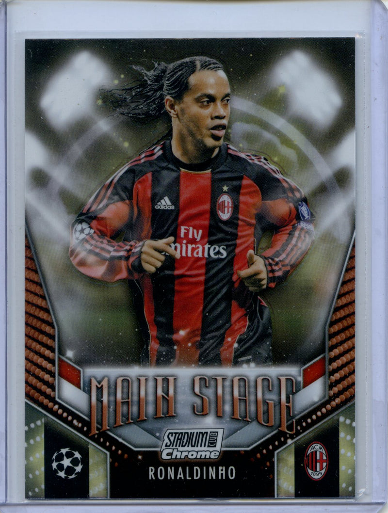 2023-24 Topps Stadium Club UEFA Club Competitions Ronaldinho Main Stage