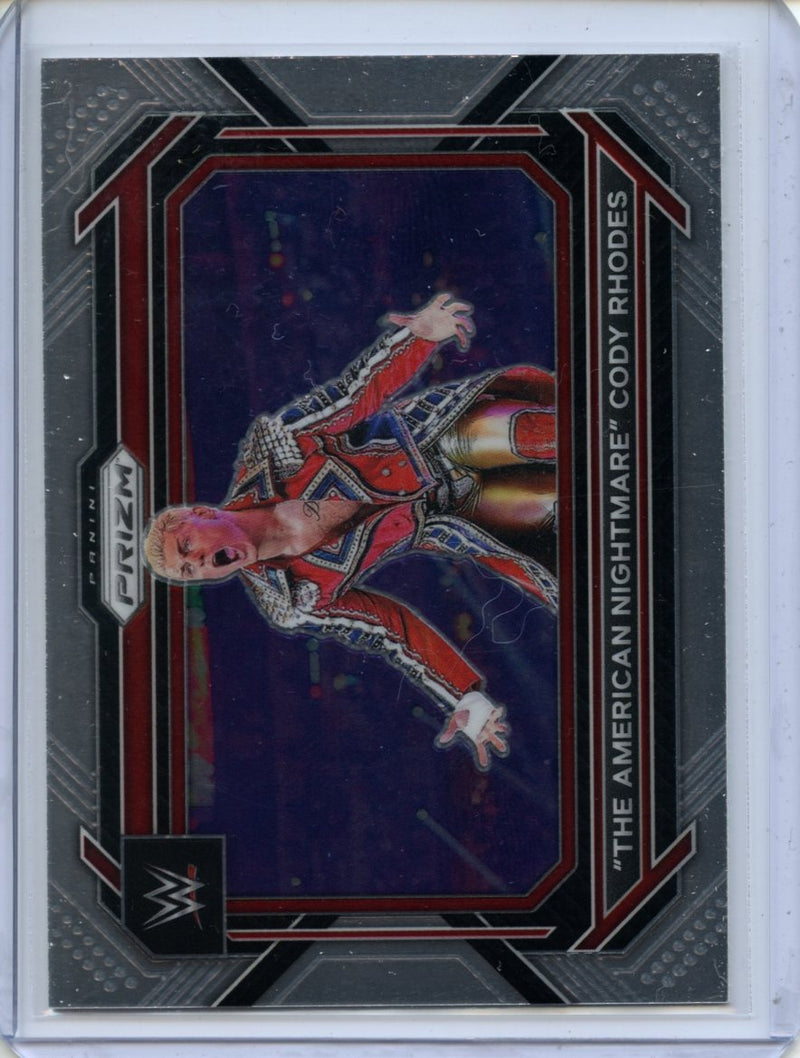 2023 Prizm WWE "The American Nightmare" Cody Rhodes