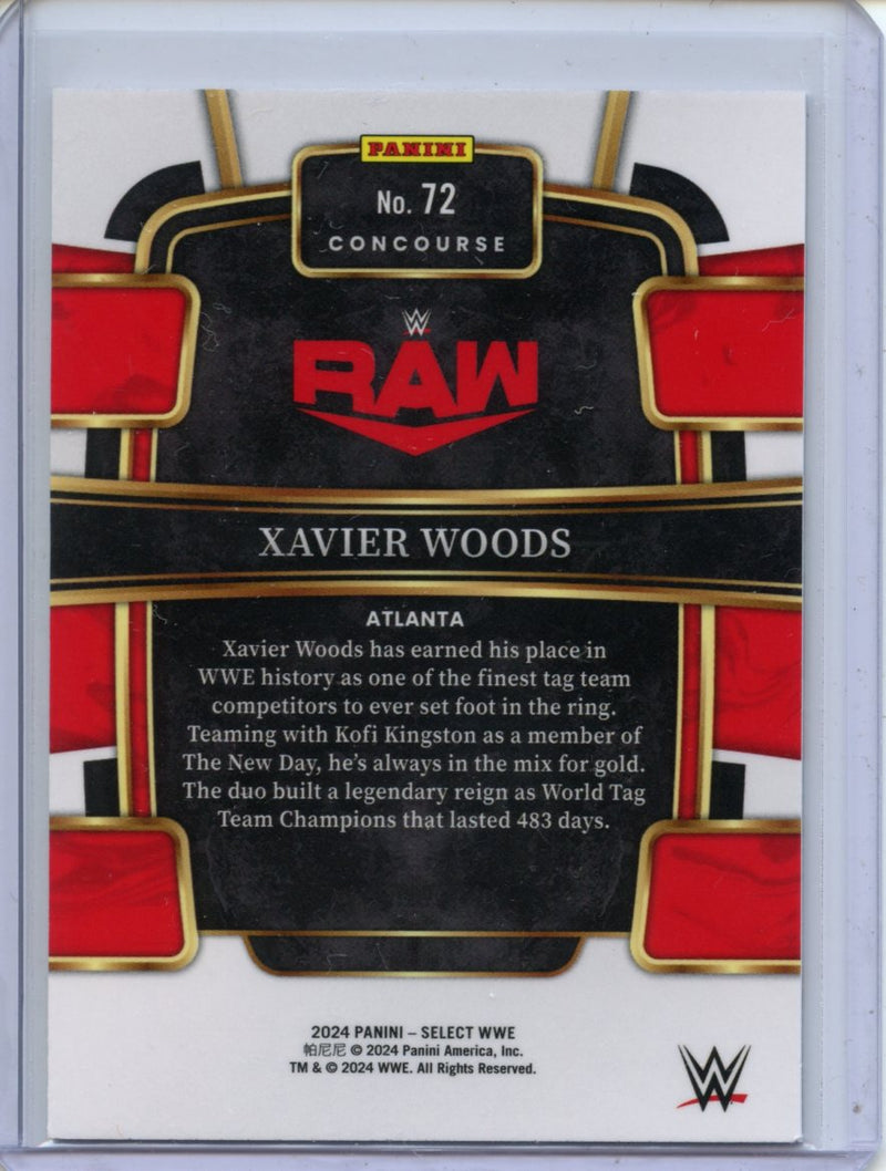 2024 Panini Select WWE Xavier Woods Concourse