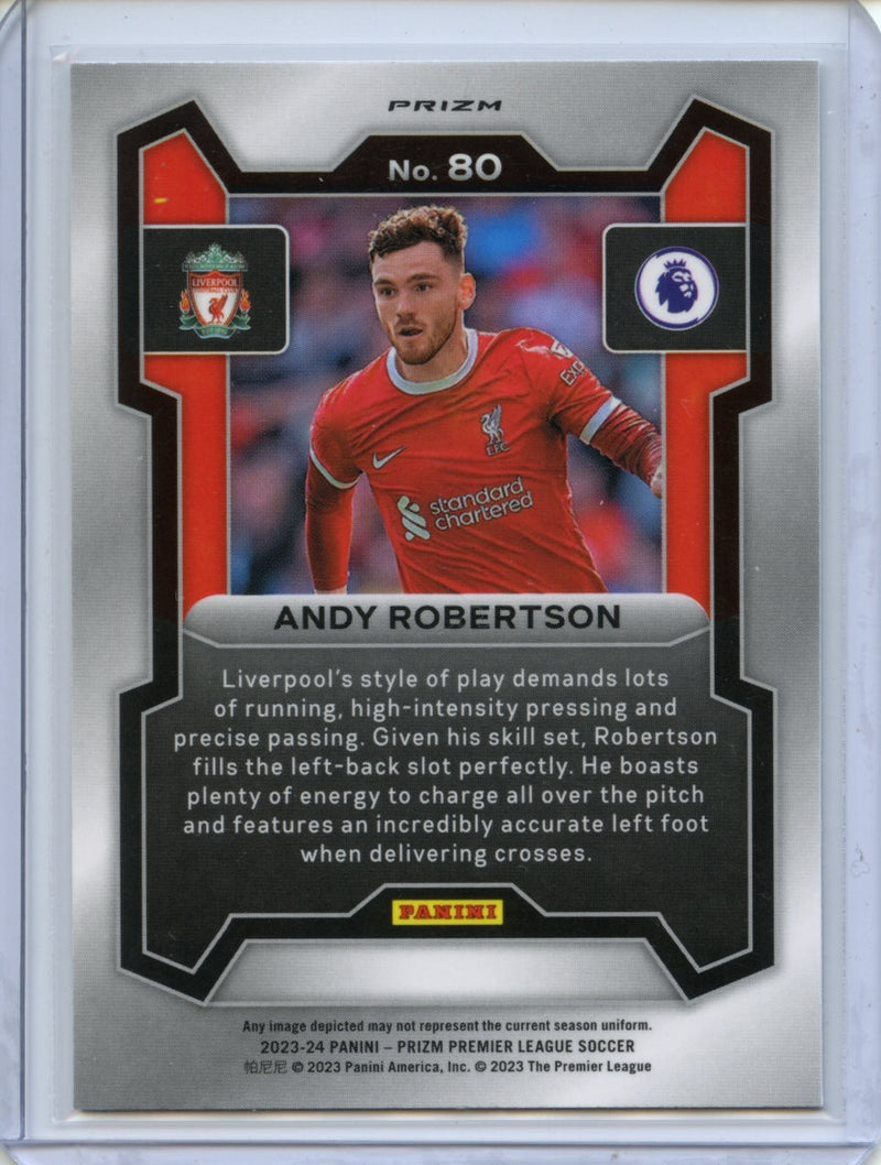 2023-24 Prizm Premier League Andy Robertson Breakaway Prizm